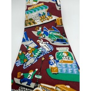 Vintage Don Loper Beverly Hills SilkTie Friday‎ work life